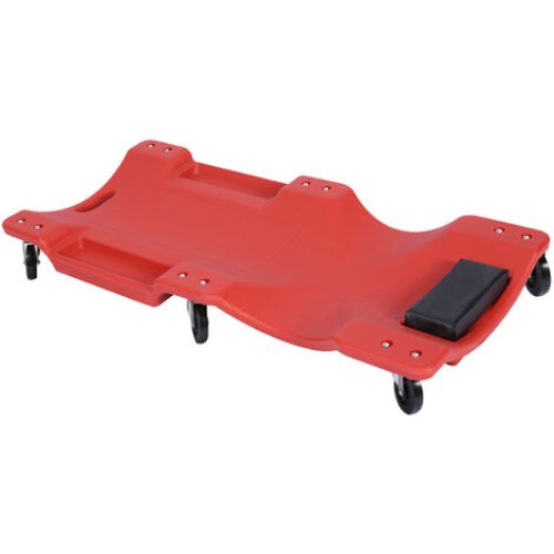 KRAFTMULLER Chariot de visite Mécanicien Planche à Roulettes pivotantes Ergonomique 103x50x10cm 180 kg max.