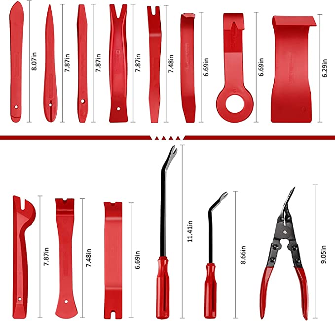 KRAFTMULLER Arrache garnitures des voitures 19pcs – Image 2