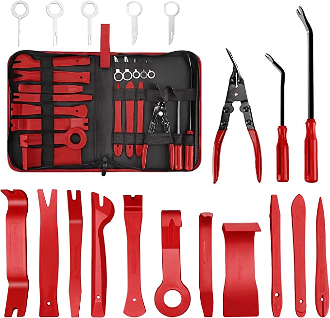 KRAFTMULLER Arrache garnitures des voitures 19pcs