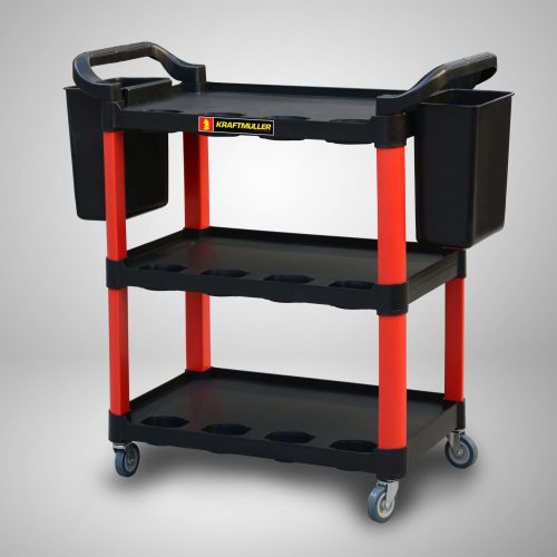 KRAFTMULLER Chariot d&rsquo;outils mobile universel 3 niveaux