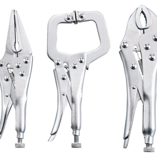 Parkside set de pinces étaux 3 pièces