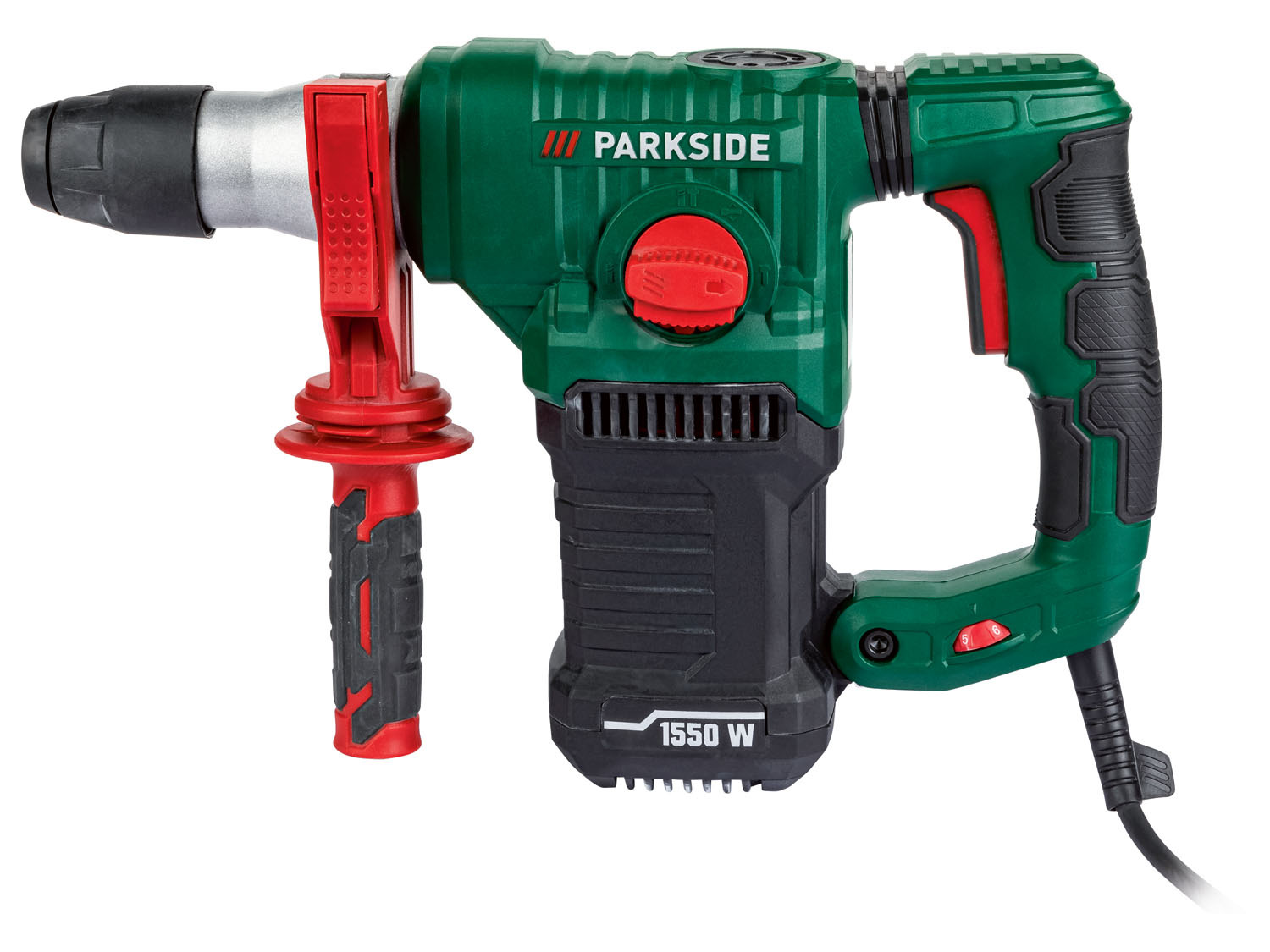 Marteau perforateur et piqueur avec SDS-plus 1500W – Image 8