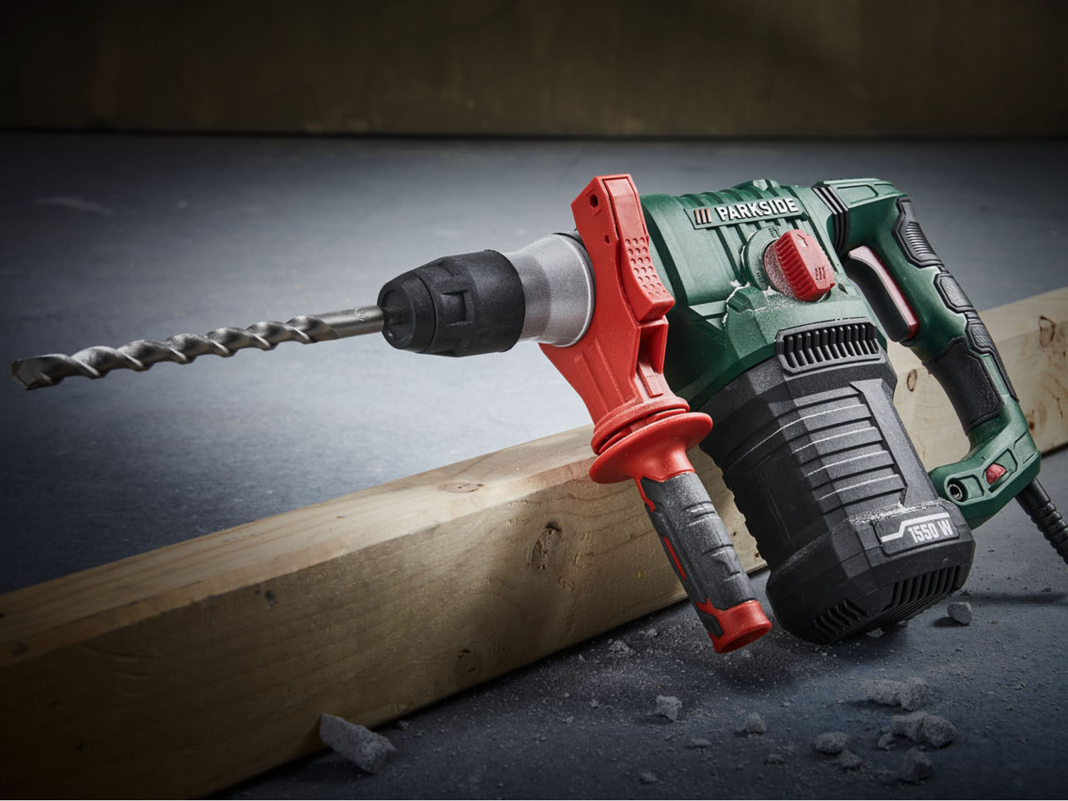 Marteau perforateur et piqueur avec SDS-plus 1500W – Image 9