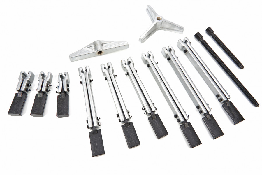KRAFTMULLER Jeu d'extracteurs professionnels à 3 bras (14 pièces) – Image 4