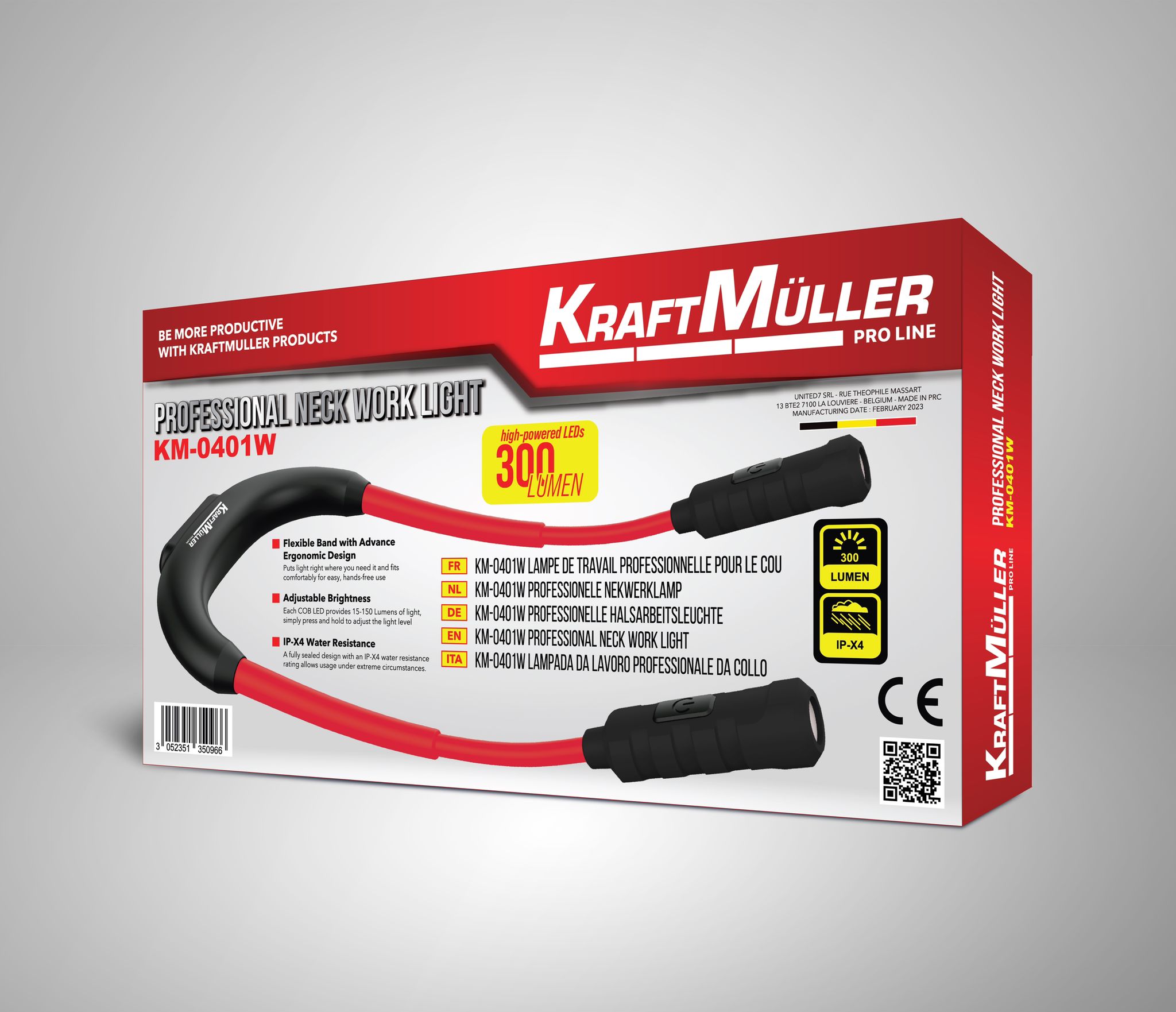 Lampe de travail à LED flexible KraftMuller – Image 5