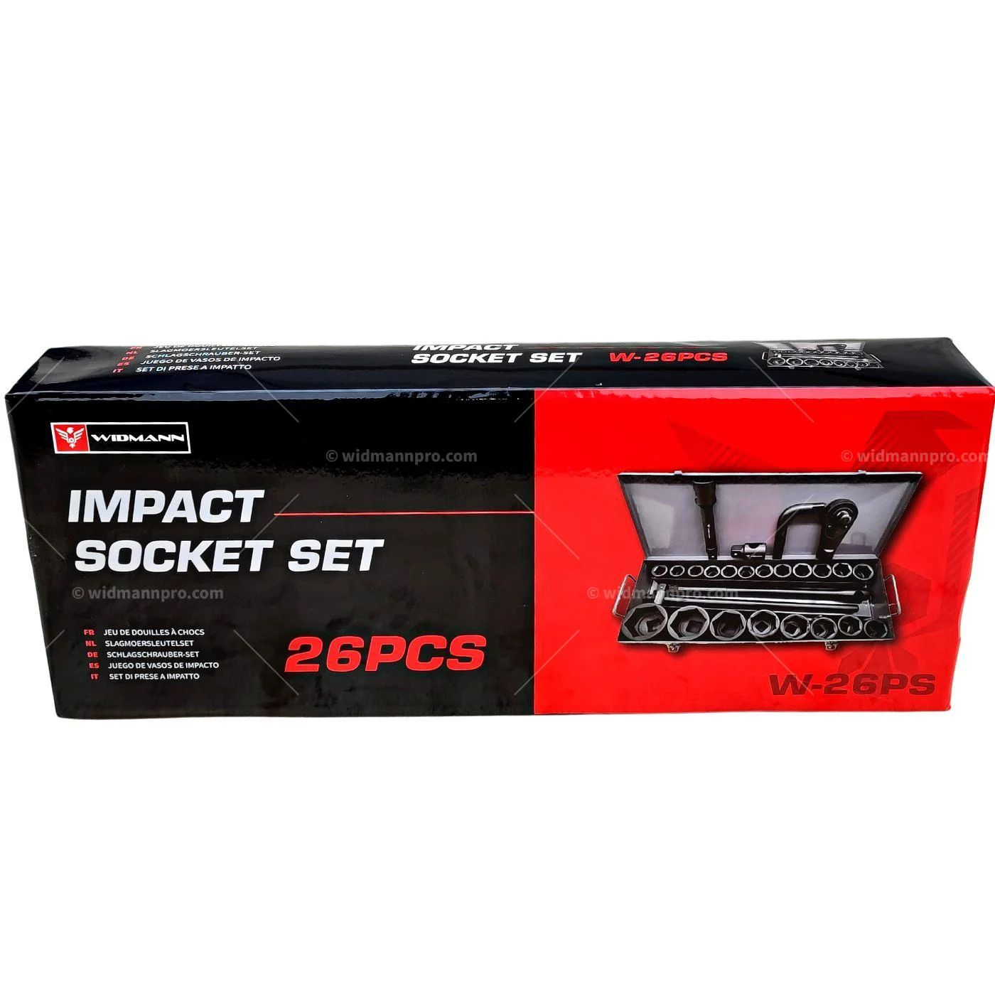 WIDMANN SET DE DOUILLES ET D’IMPACT 26 PCS 3/4 – Image 3