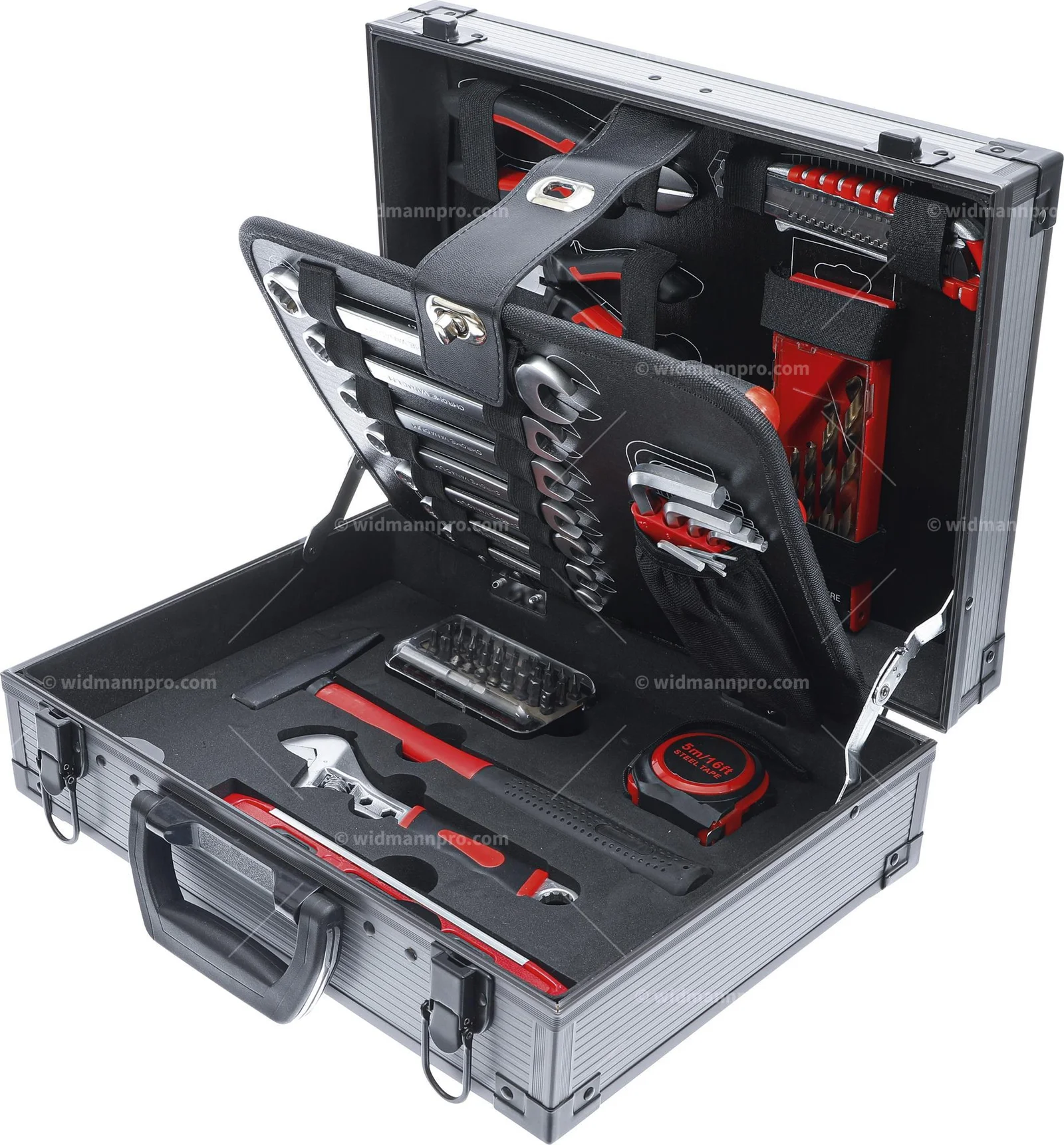 WIDMANN 66PCS ALUMINIUM OUTILS SET