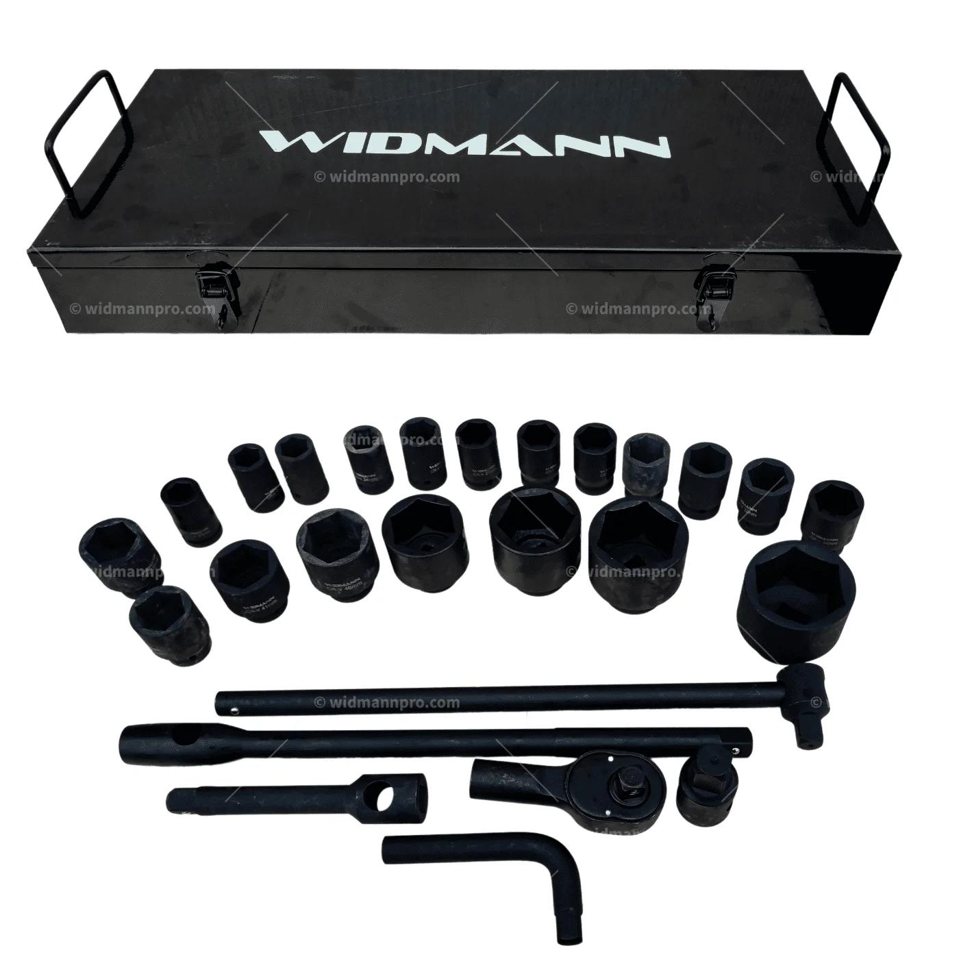 WIDMANN SET DE DOUILLES ET D’IMPACT 26 PCS 3/4
