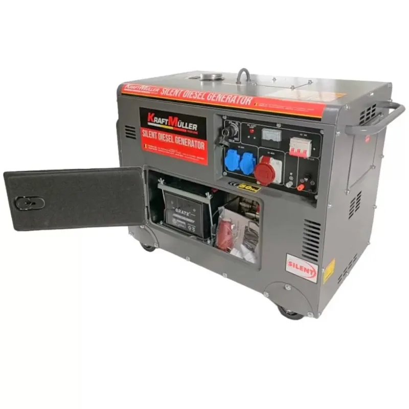 GENERATEUR SILENCIEUX KRAFTMULLER 9500DSE 7,5KW – Image 4