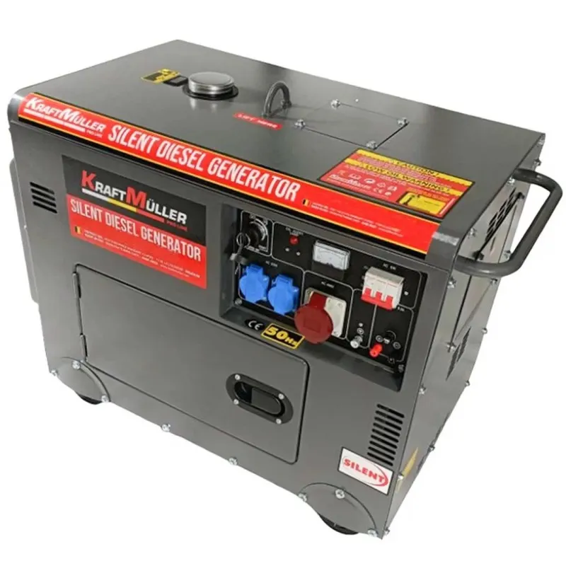 GENERATEUR SILENCIEUX KRAFTMULLER 9500DSE 7,5KW – Image 2