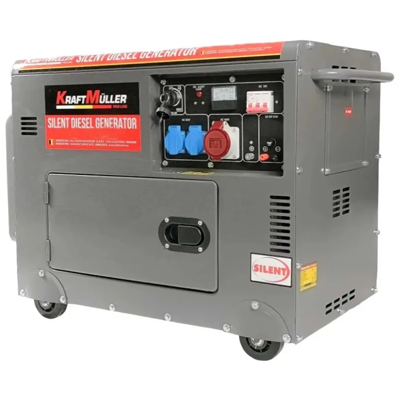 GENERATEUR SILENCIEUX KRAFTMULLER 9500DSE 7,5KW – Image 3