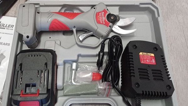 Sécateur à batterie 20V Brushless Ø33mm KraftMuller Pro Line – Image 2