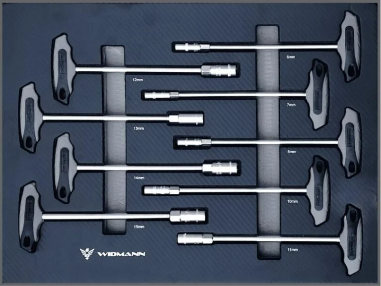 Servante/établi d’atelier widmann XXL 7tiroirs outillés – Image 7