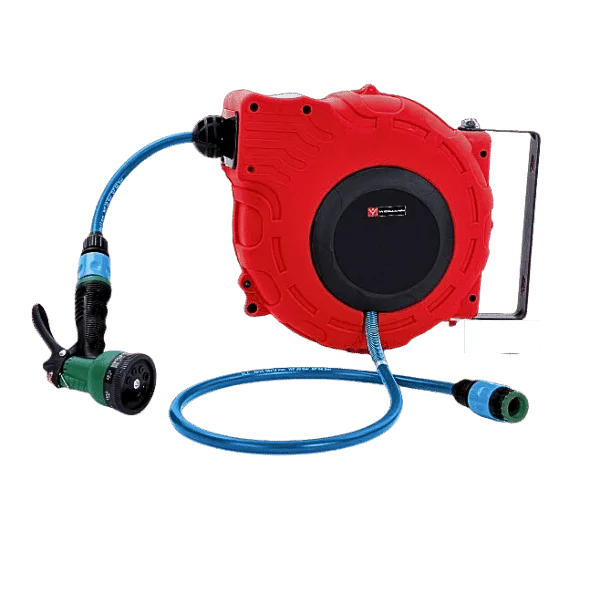 WIDMANN WM-15W : Enrouleur de tuyau mural rétractable.