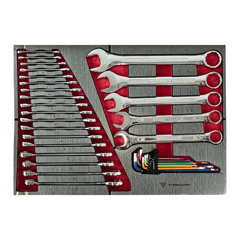 Servante D'Atelier Widmann Jumbo Top – 12 Tiroirs – Rouge- 274 Outils – Image 15